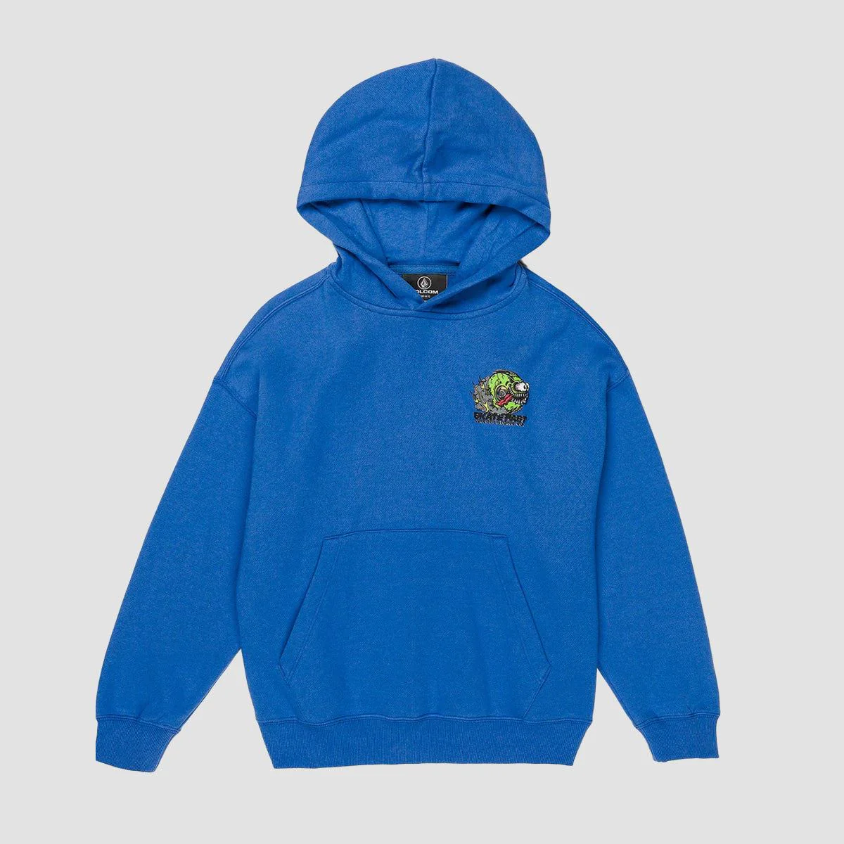 Volcom Skate Fast Pullover Hoodie Patriot Blue - Kids - Image 2