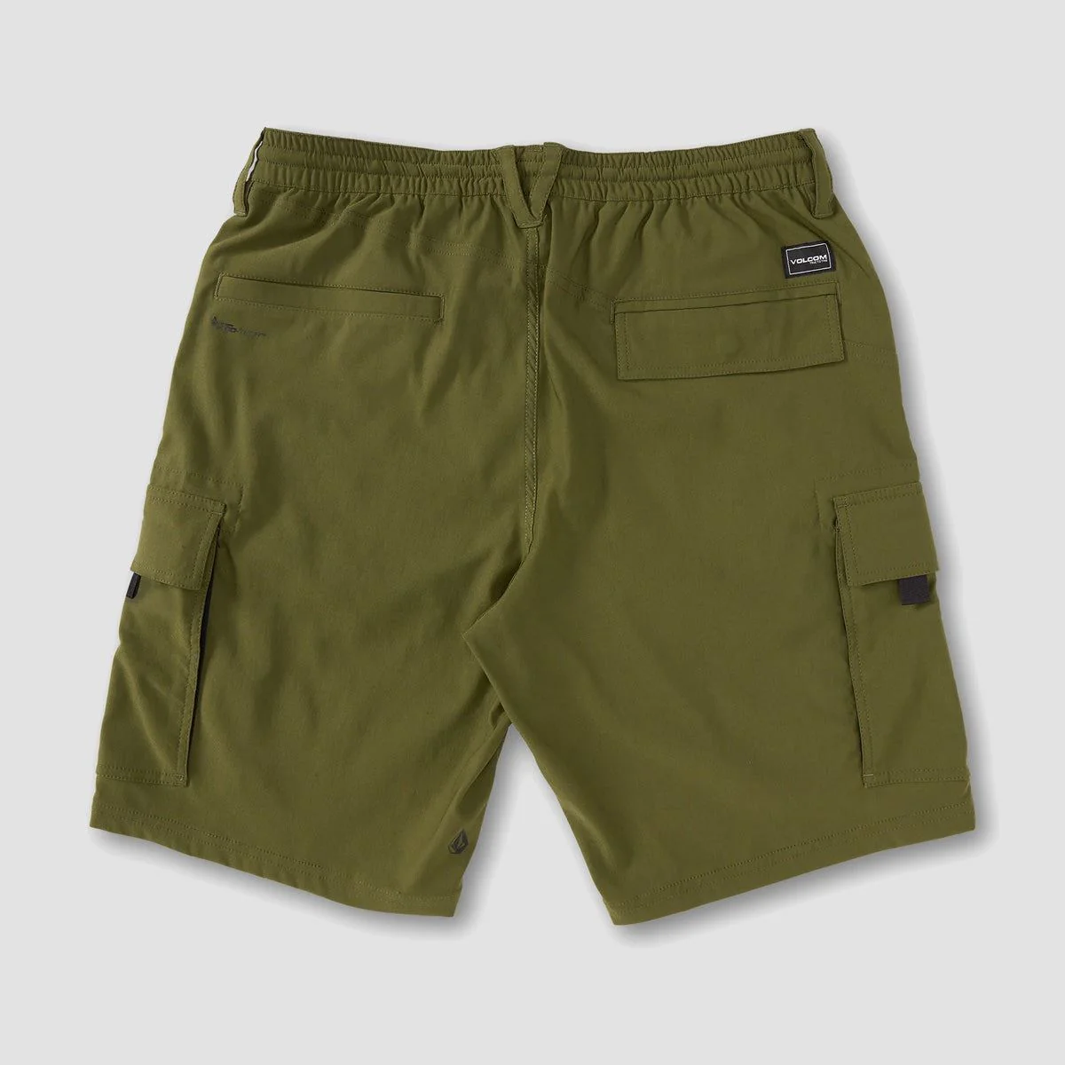 Volcom Skate Vitals 21" Hybrid Cargo Shorts Military - Image 3
