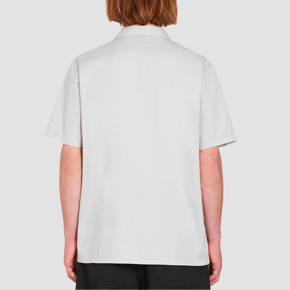 Volcom Skate Vitals Axel Short Sleeve Shirt Tower Grey - Image 2