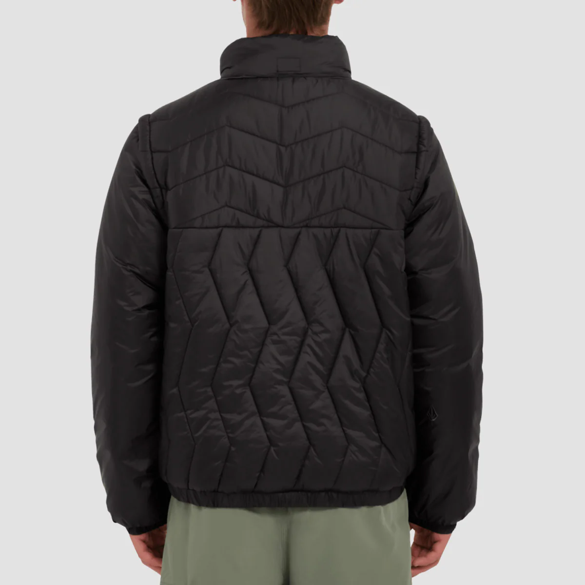 Volcom Skate Vitals Simon B Puff Jacket Black - Image 2
