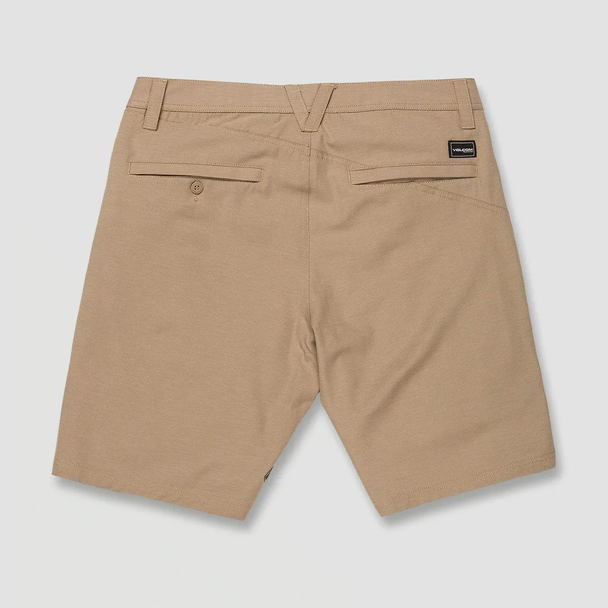 Volcom Slub Frickin Cross Shred 20" Hybrid Shorts Khaki - Image 2