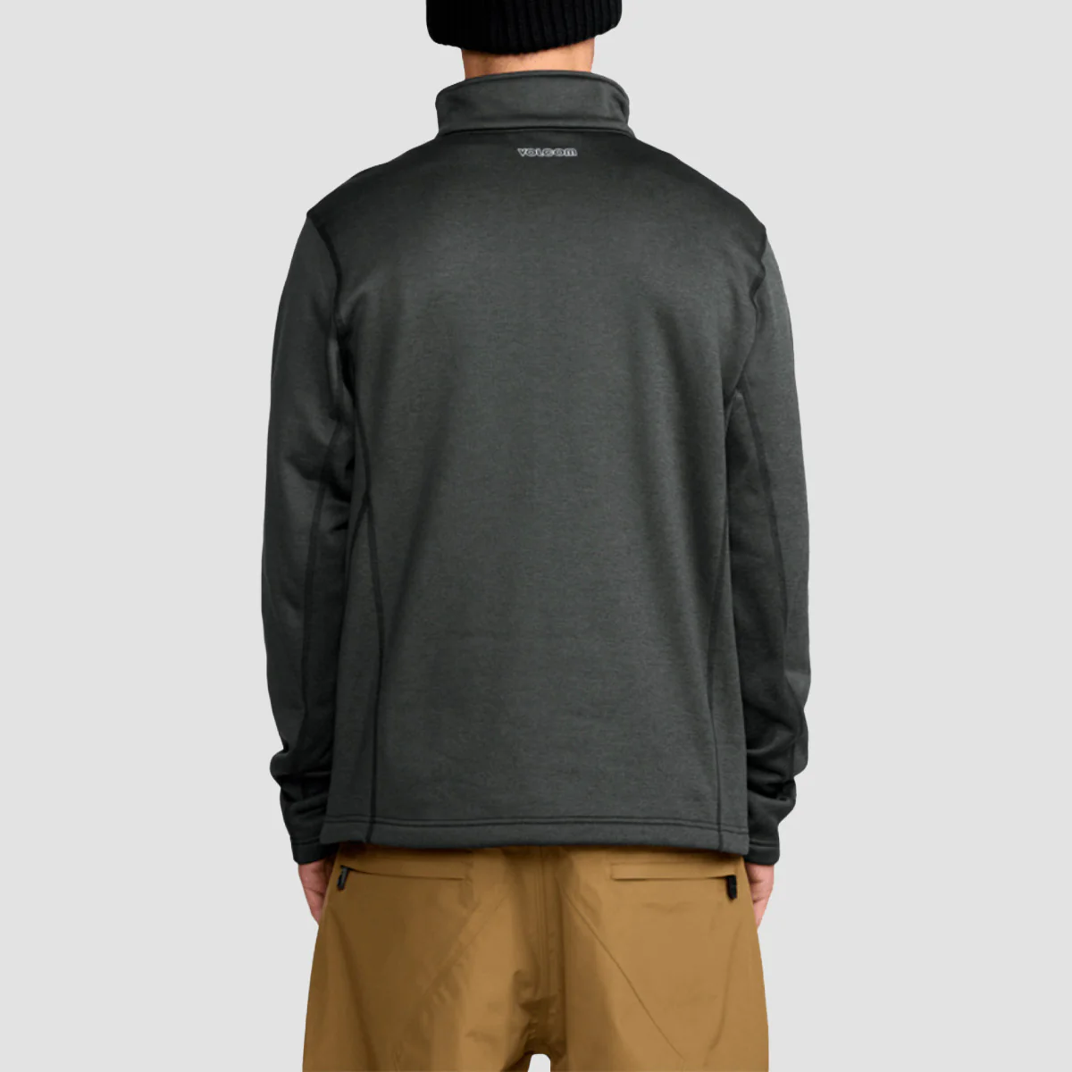 Volcom Snowbound Zip-Up Sweatshirt Black - Image 2
