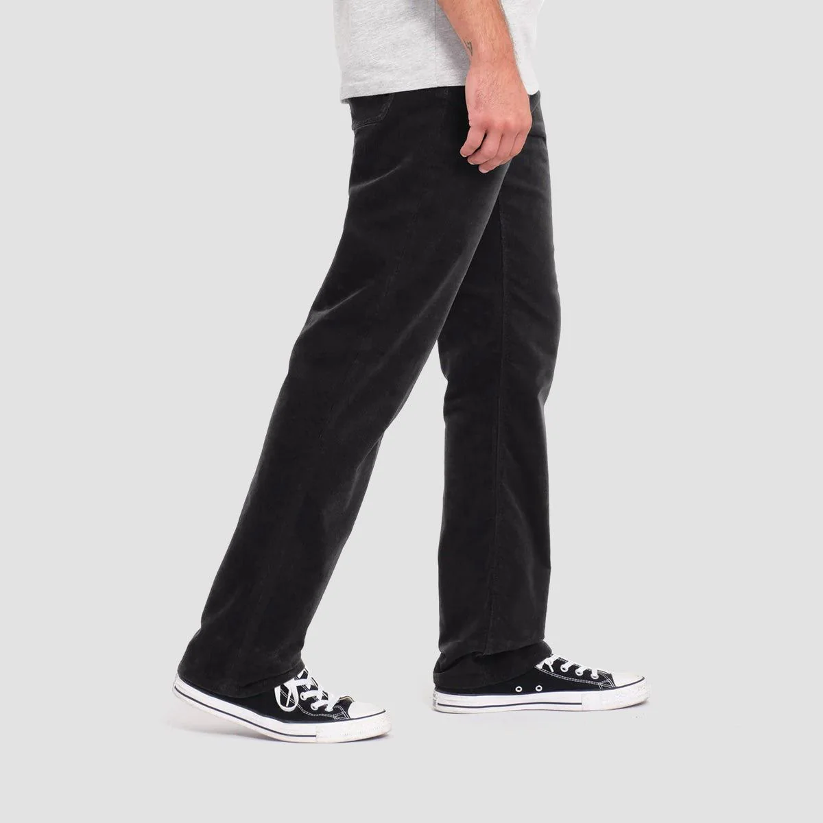 Volcom Solver 5 Pocket Cord Pants Stealth - Image 2