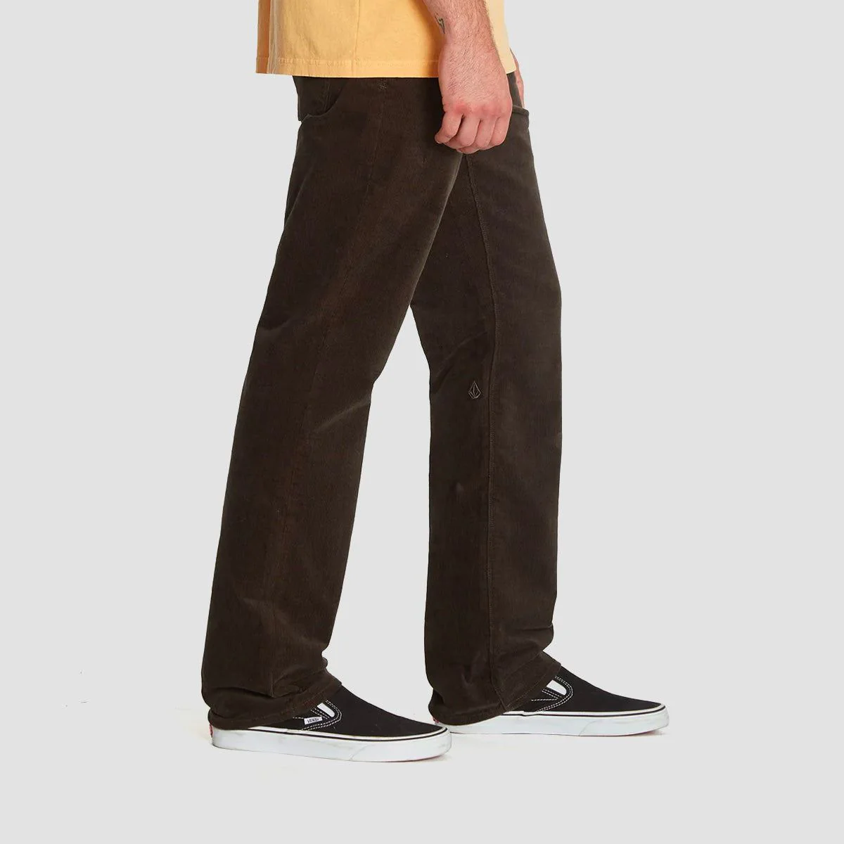 Volcom Solver 5 Pocket Corduroy Pants Black - Image 2