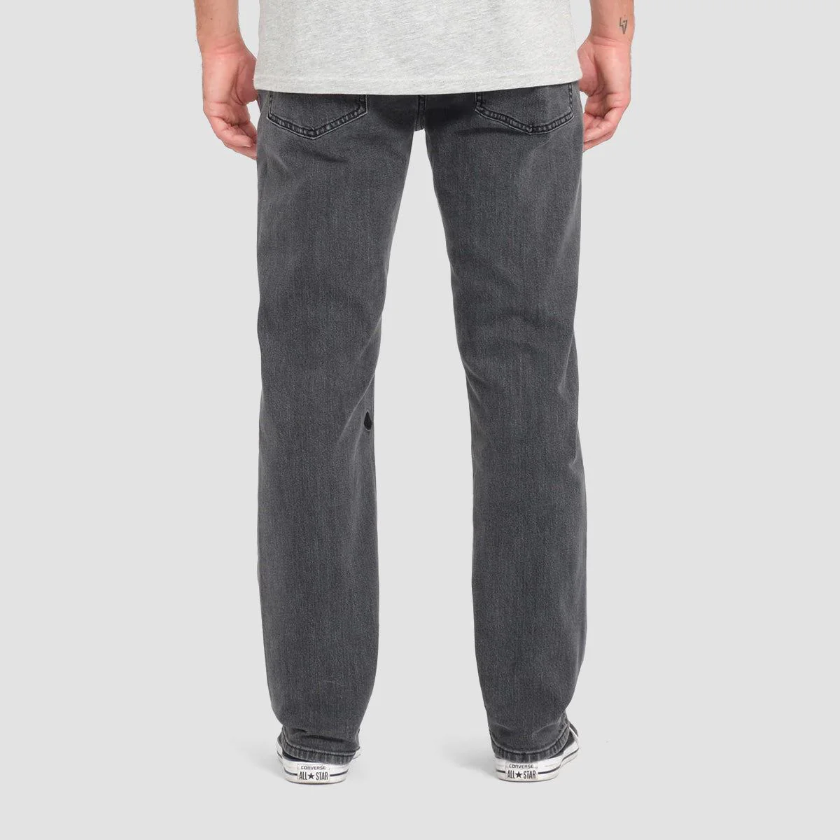 Volcom Solver Modern Fit Jeans Neutral Grey - Image 2