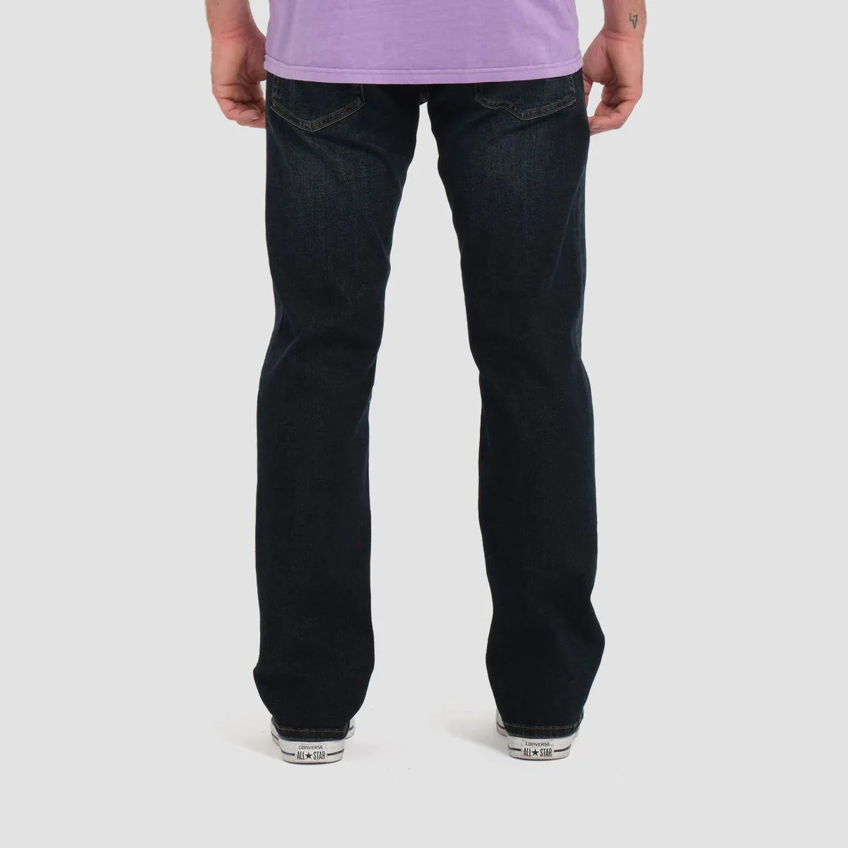 Volcom Solver Modern Fit Jeans New Vintage Blue - Image 3