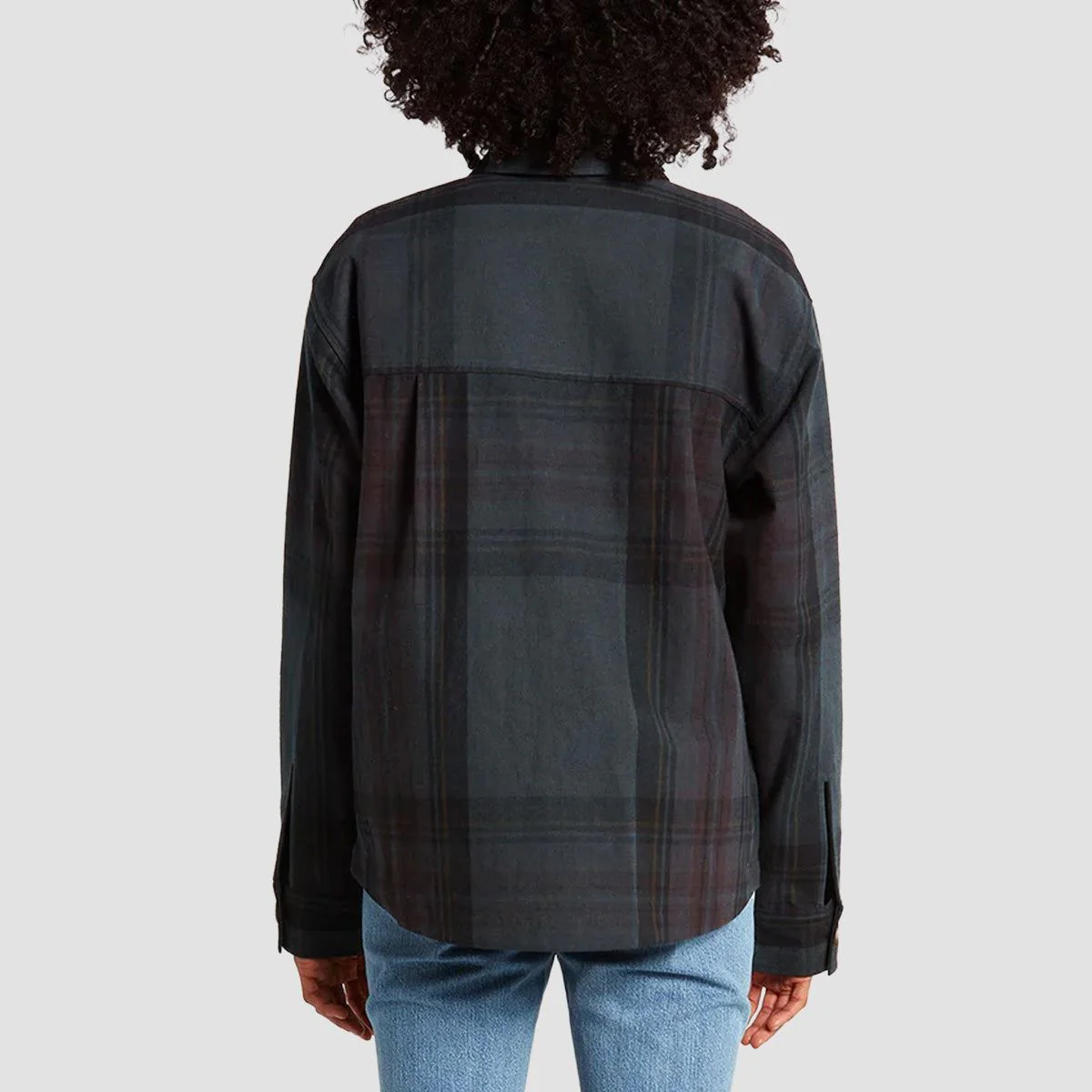 Volcom Sound Trip Overshirt Jacket Black Plum - Womens - Image 2