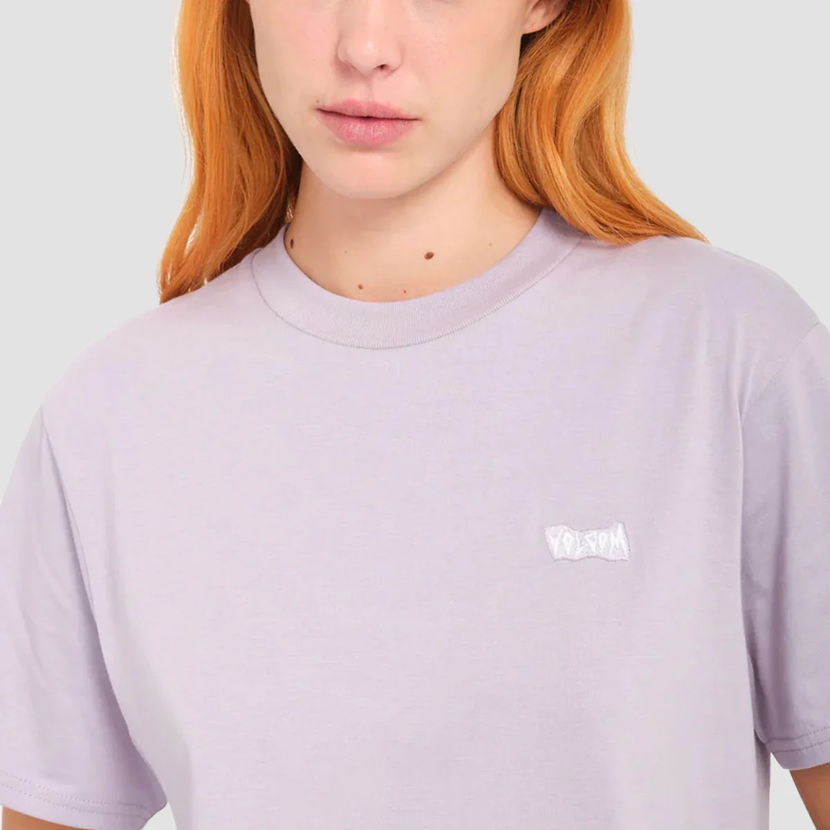 Volcom Spikstone T-Shirt Light Purple - Womens - Image 2