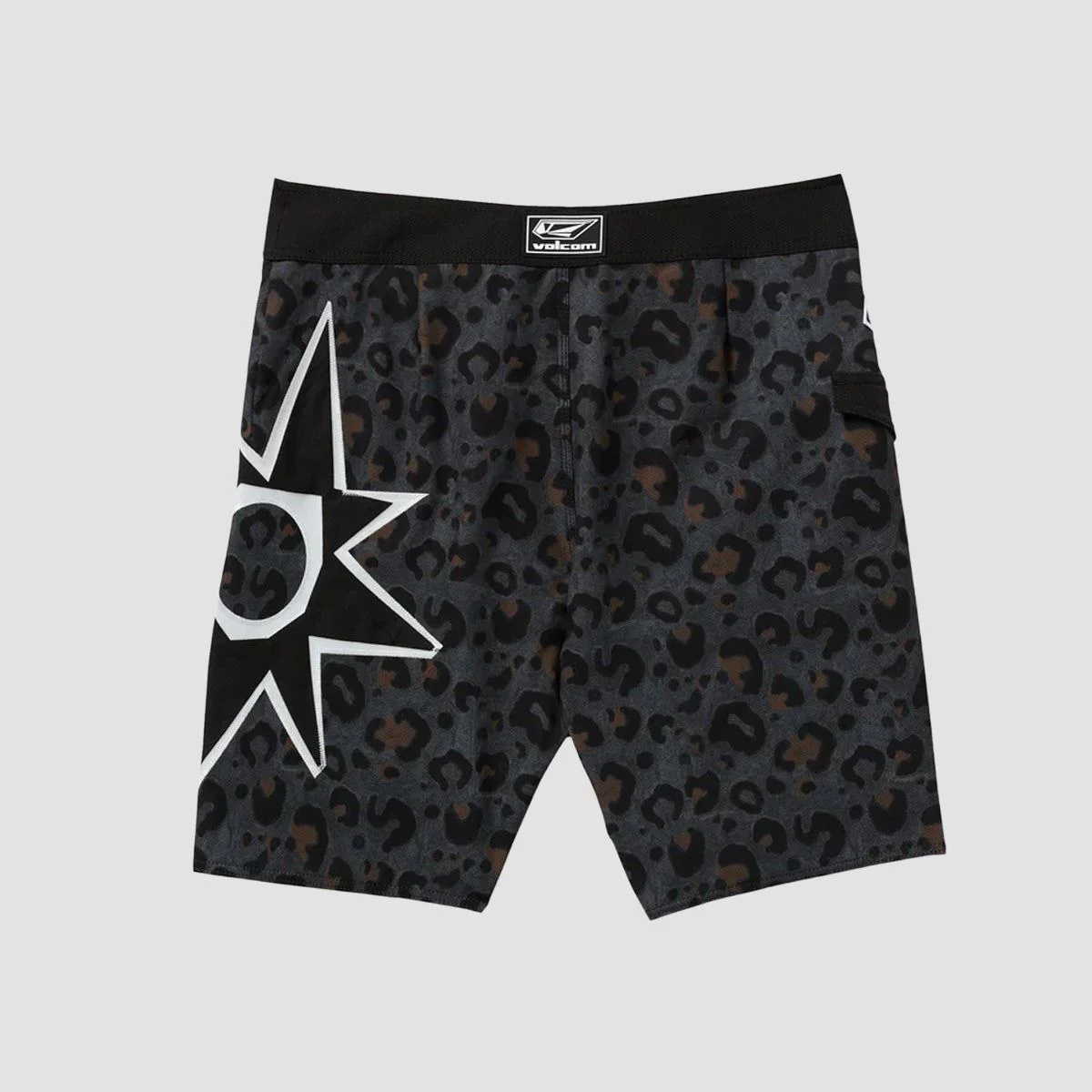 Volcom St4r G4zer Mod 20" Boardshorts Asphalt Black - Image 4