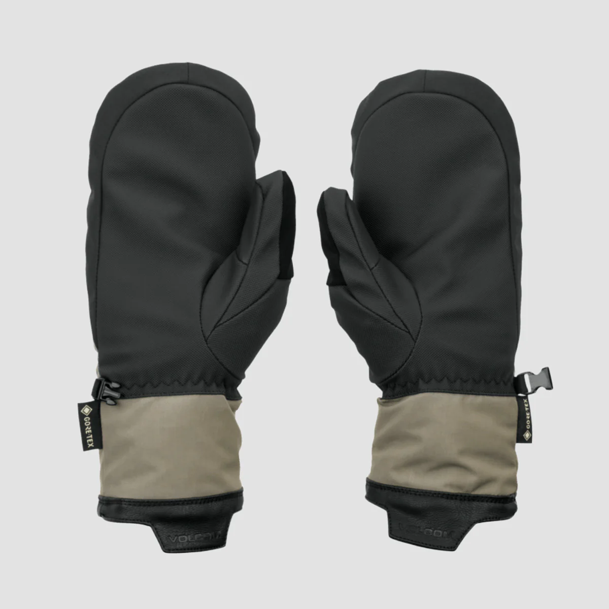 Volcom Stay Dry Gore-Tex Snow Mitts Military - Image 2