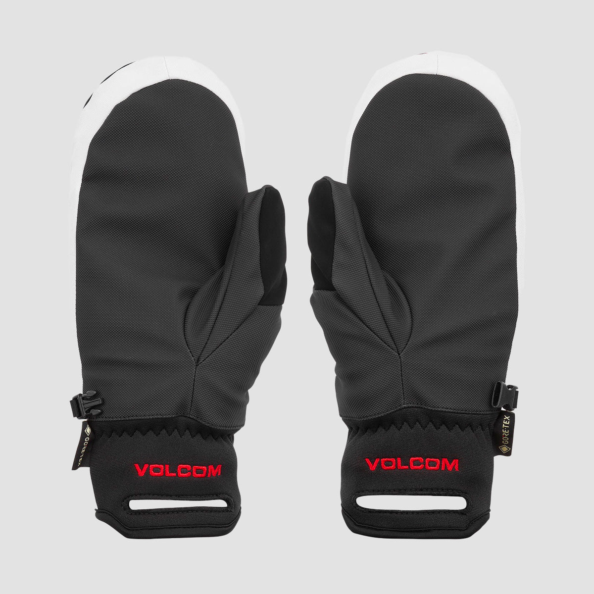 Volcom Stay Dry Gore-Tex Snow Mitts Red - Image 2
