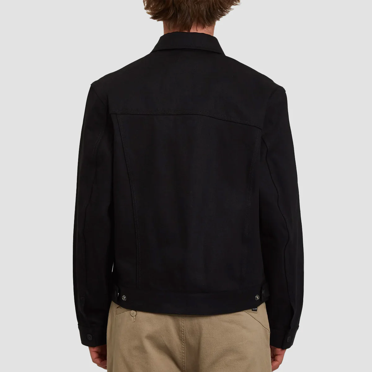 Volcom Stereostone Denim Jacket Black - Image 3
