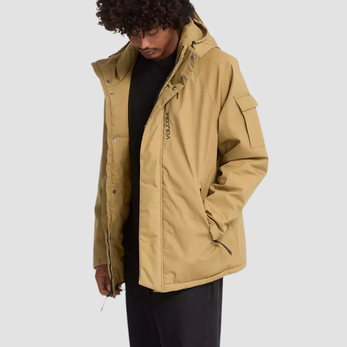 Volcom Stoke Stone II 10K Jacket Ermine - Image 3