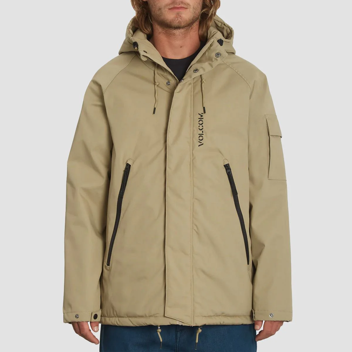 Volcom Stoke Stone II 10K Jacket Khaki - Image 2