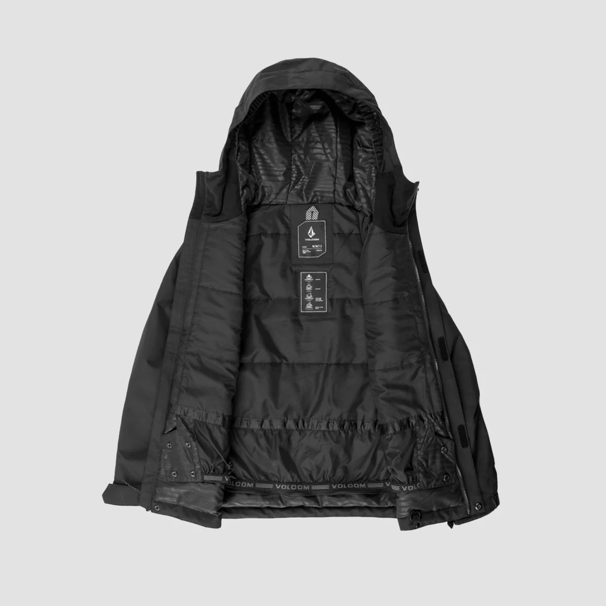 Volcom Stone.91 Ins Snow Jacket Black - Kids - Image 3