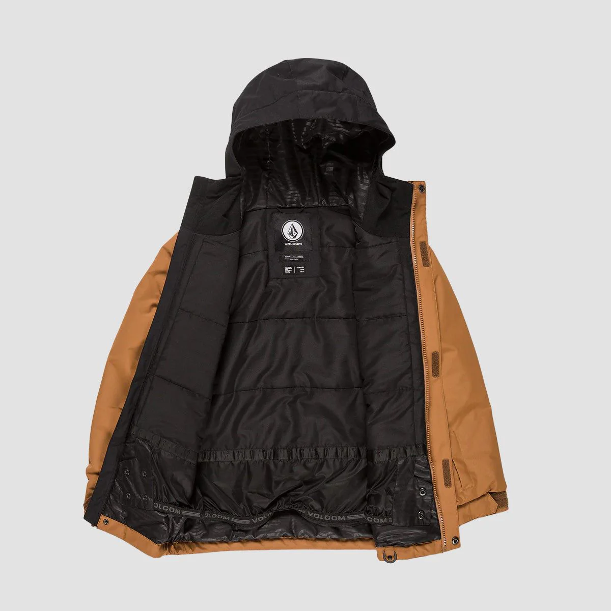 Volcom Stone.91 Ins Snow Jacket Caramel - Kids - Image 3