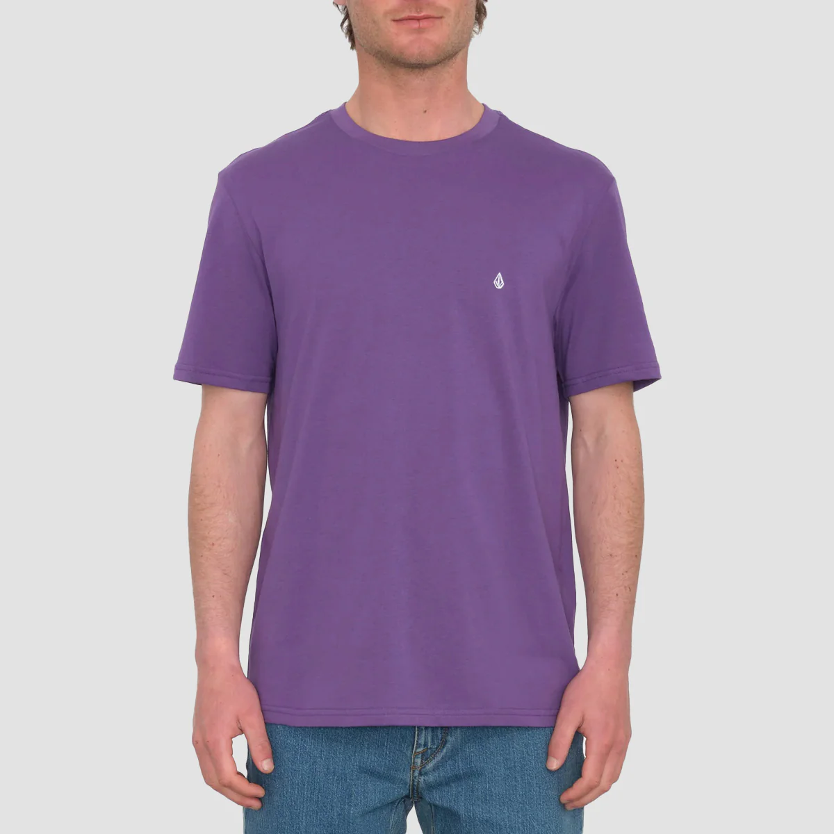 Volcom Stone Blanks T-Shirt Deep Purple
