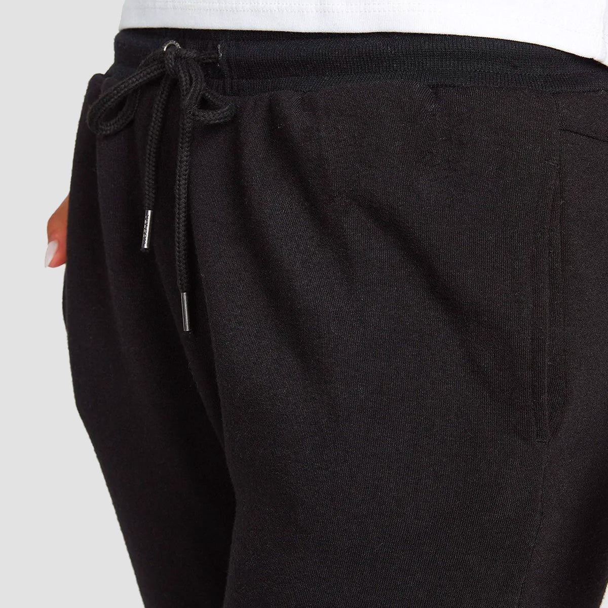 Volcom Stone Stacked Earth Tripper Sweat Pants Black - Womens - Image 3