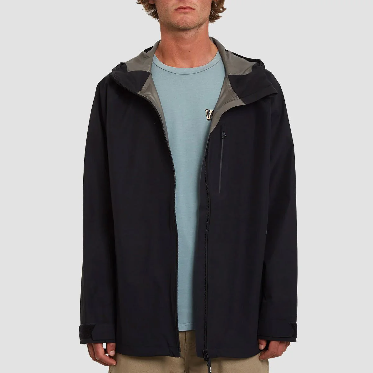 Volcom Stone Storm Goretex Jacket Black - Image 2