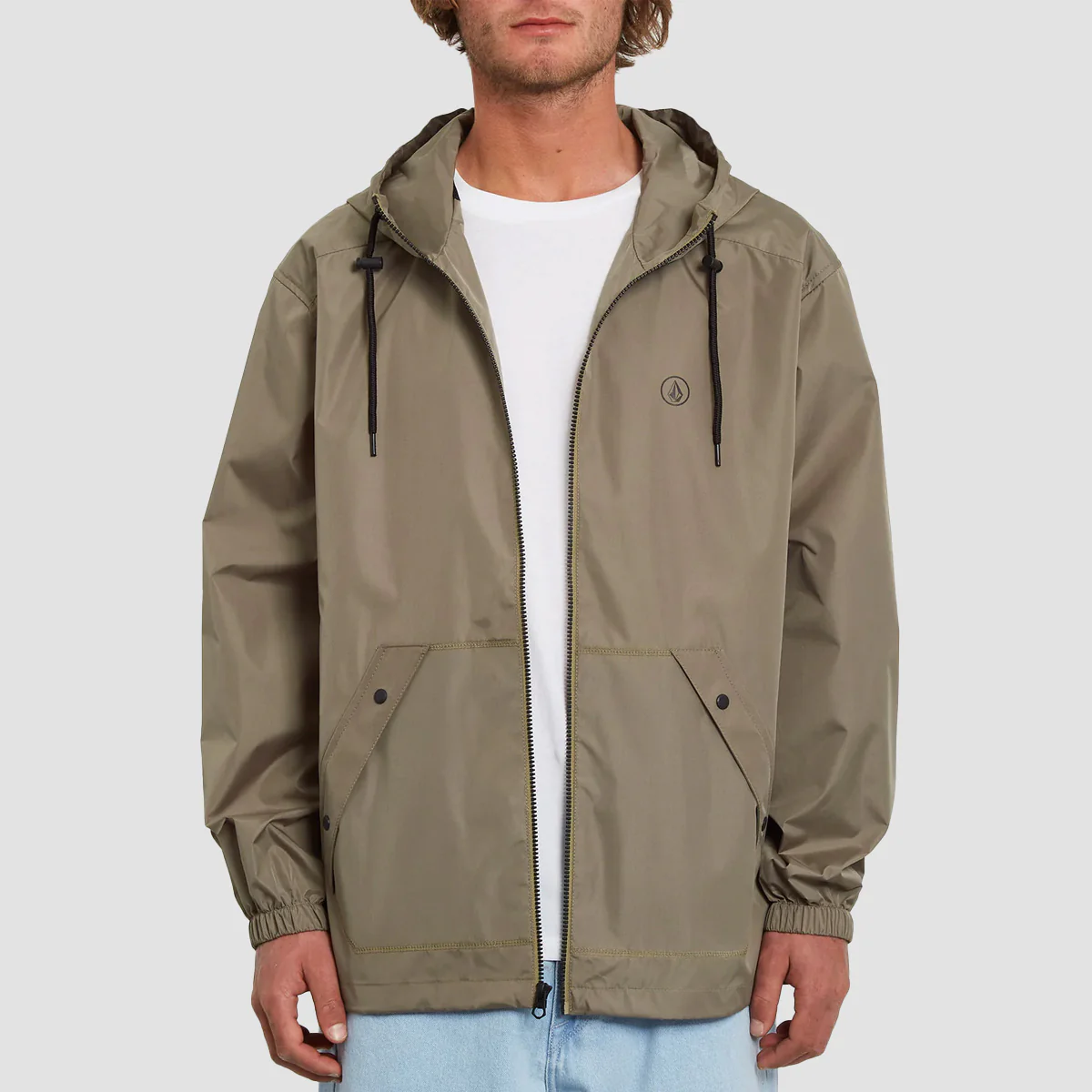 Volcom Stonewaver Jacket Covert Green - Image 2