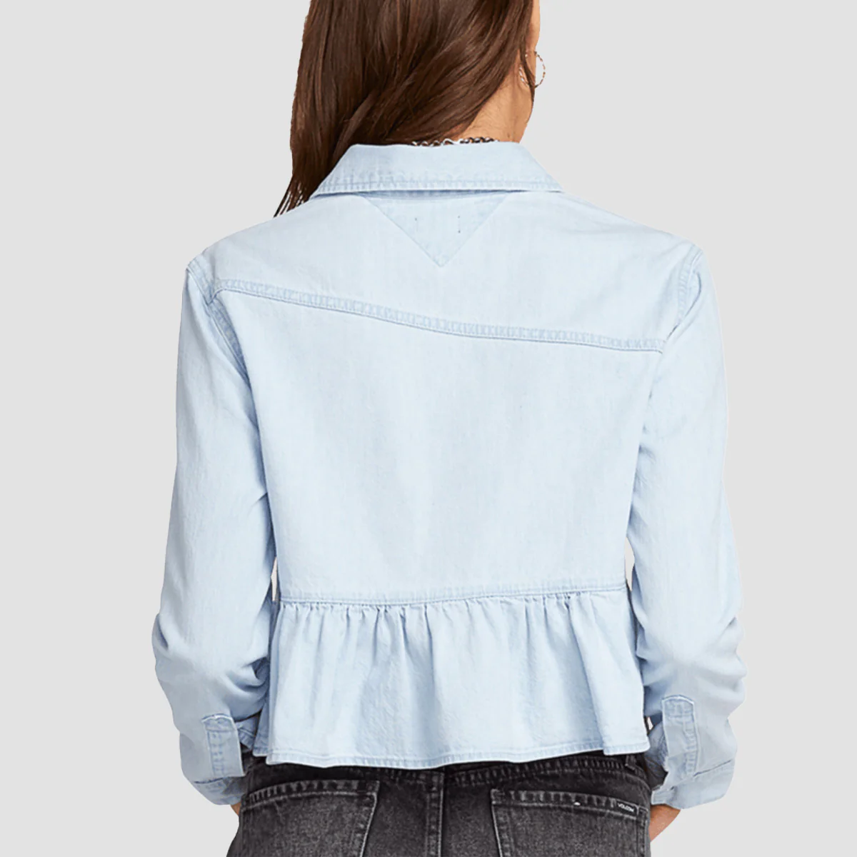 Volcom Stoney Times Longsleeve Shirt Ltwt Vintage - Womens - Image 2