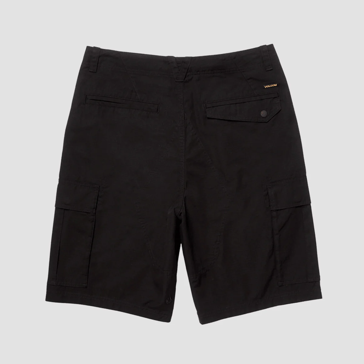 Volcom Strange Tripper 22" Cargo Shorts Black - Image 4