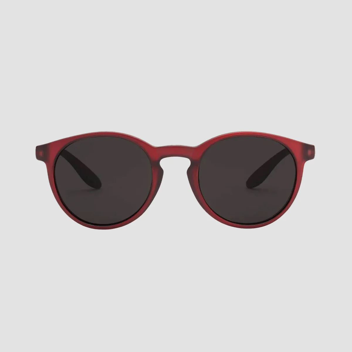 Volcom Subject Sunglasses Matte Trans Pomagranate/Grey - Unisex - Image 2