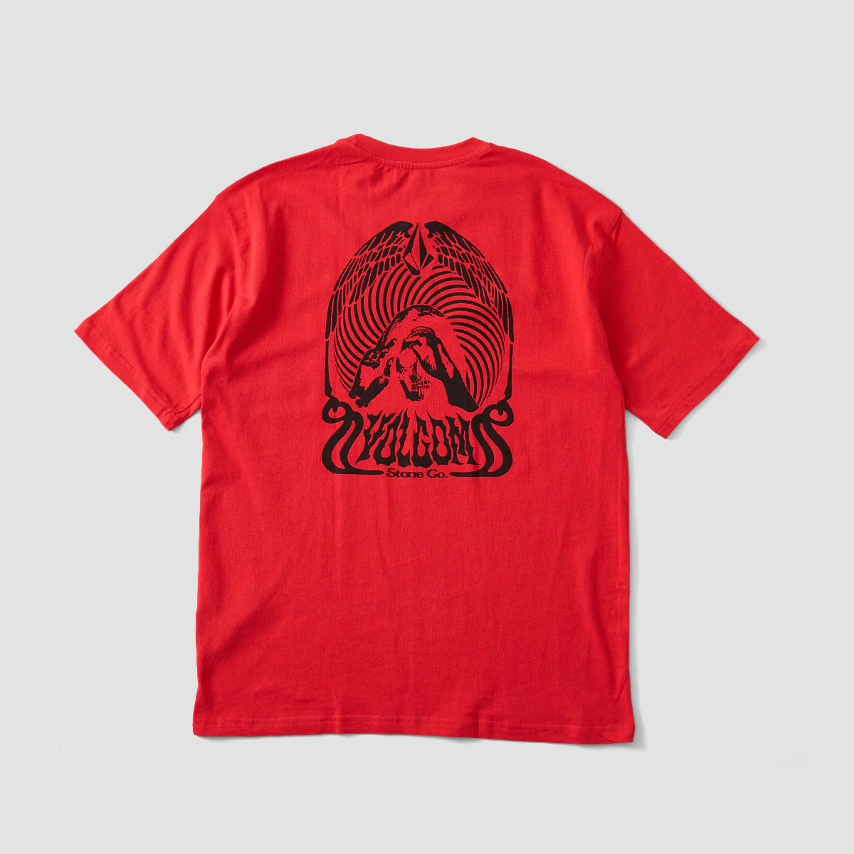 Volcom Subterraner Lse T-Shirt Carmine Red - Image 2