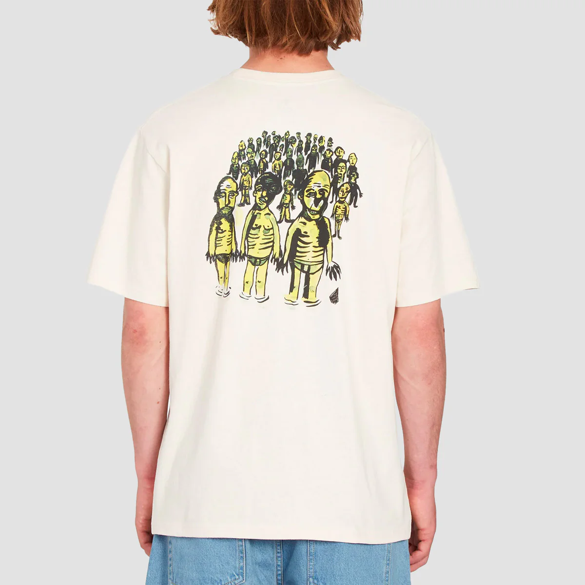 Volcom Sunner T-Shirt Whitecap Grey - Image 2