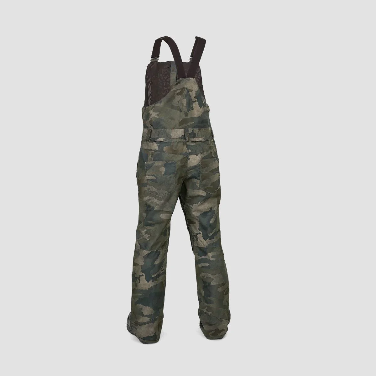 Volcom Swift Bib Snow Pants Cloudwash Camo - Womens - Image 2