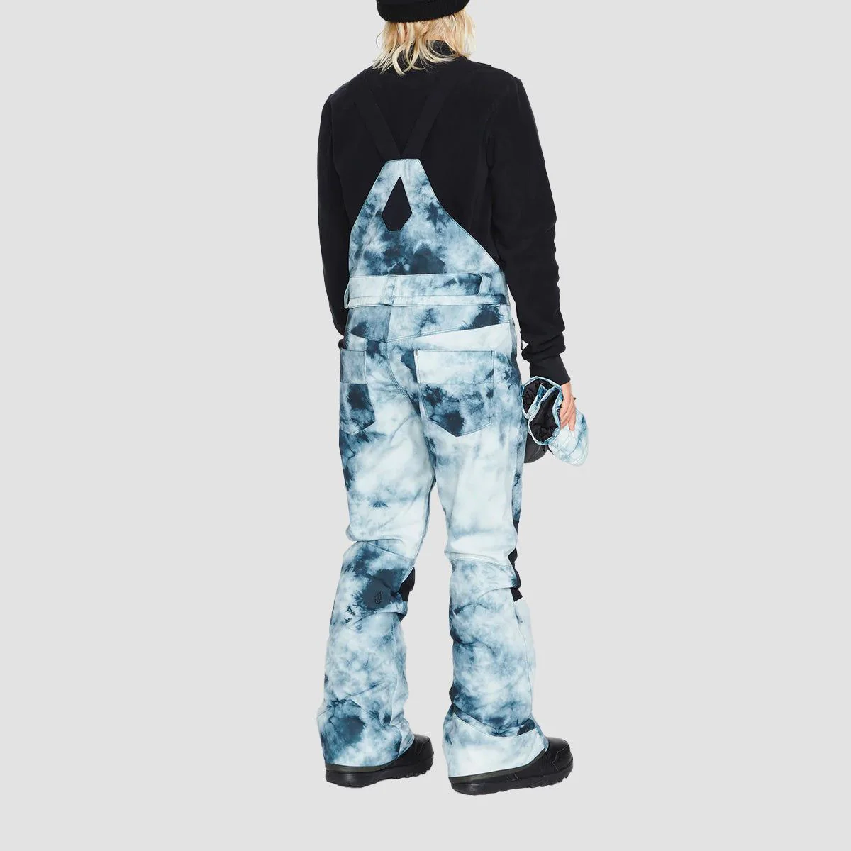 Volcom Swift Snow Bib Overall Storm Tie-Dye - Womens - Image 2