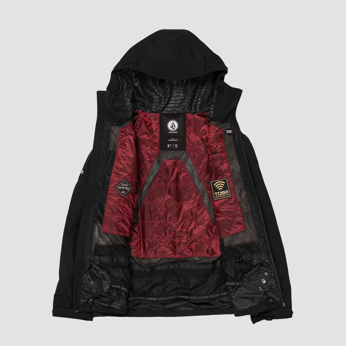 Volcom TDS 2L Gore-Tex Snow Jacket Black - Image 3