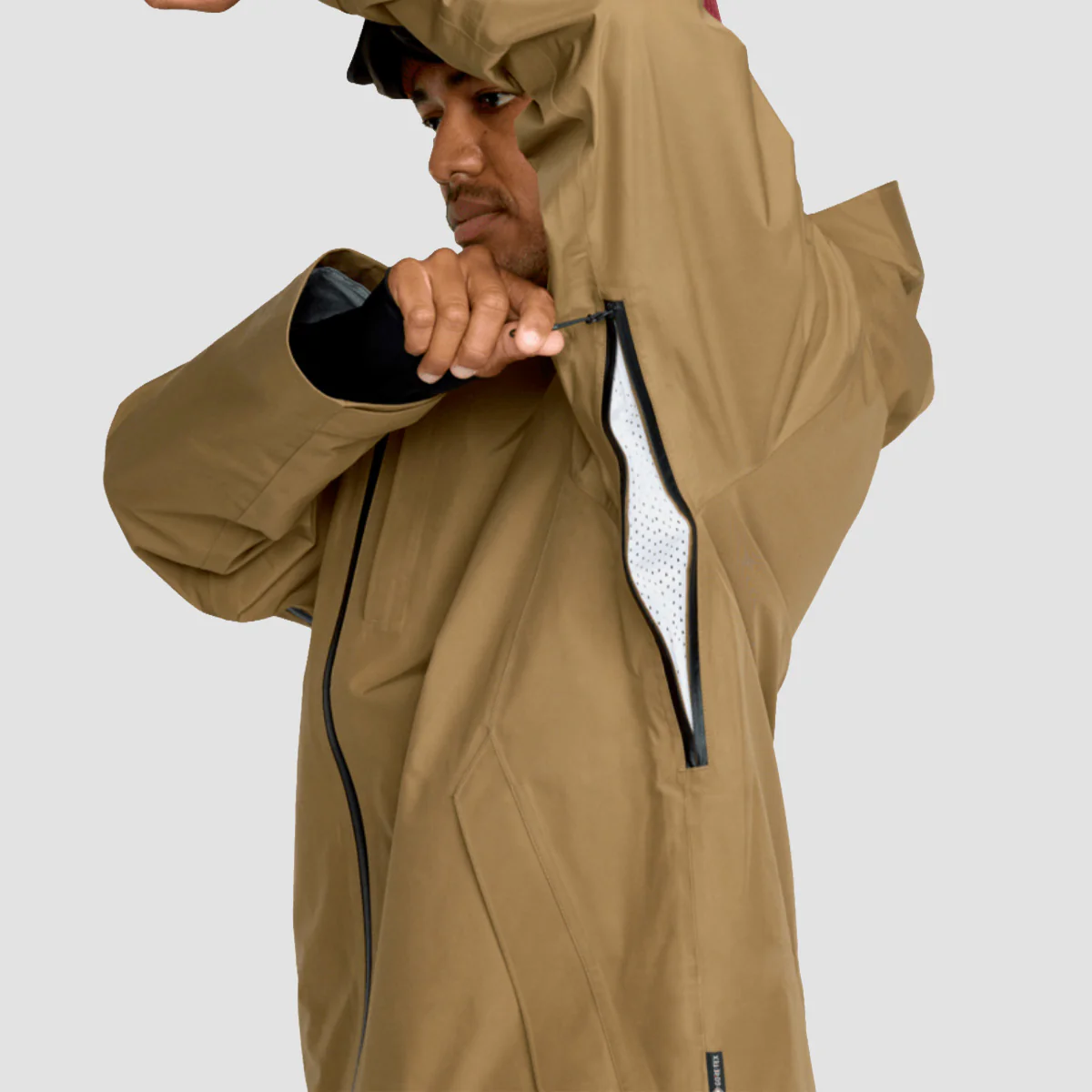 Volcom Tester 3L Gore-Tex Snow Jacket Bronze - Image 3