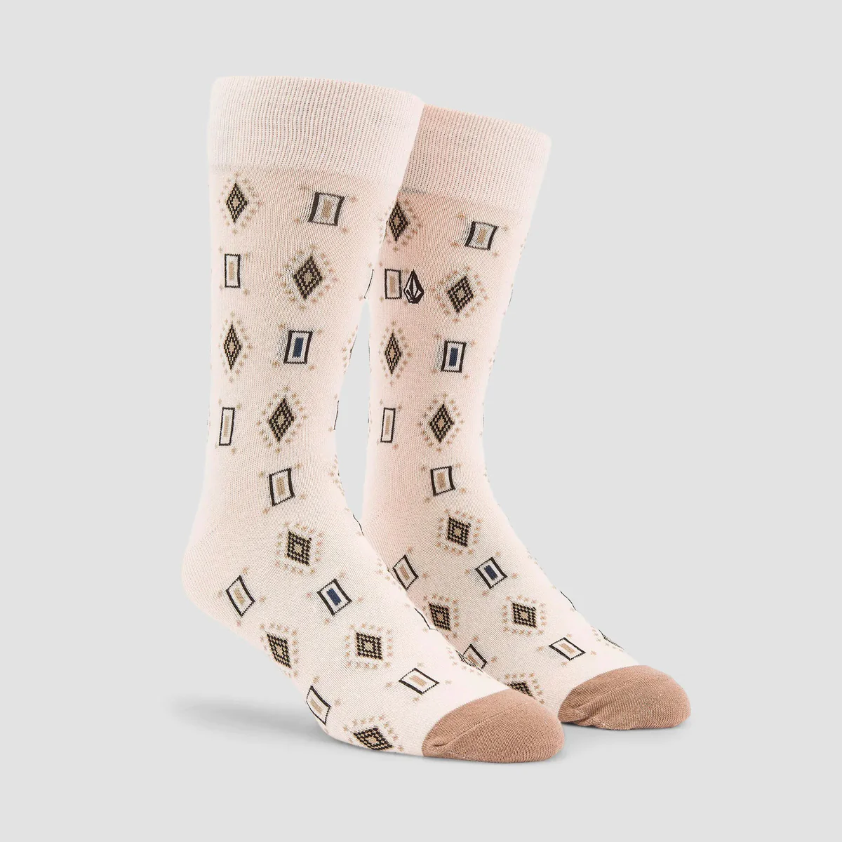 Volcom True Socks Whitecap Grey - Image 2