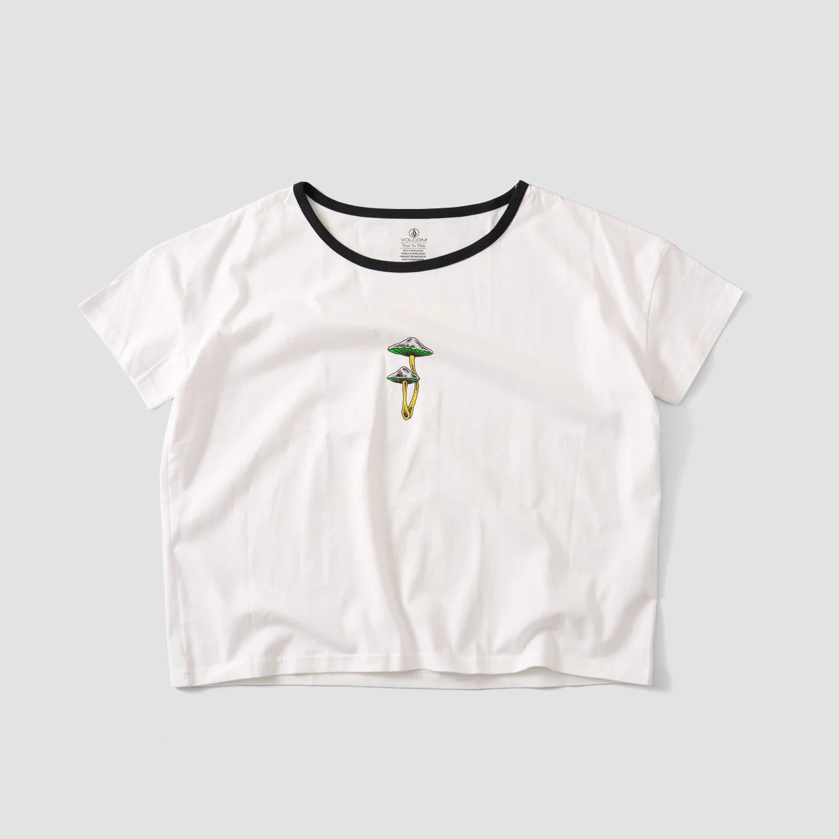 Volcom Truly Stoked T-Shirt White - Womens