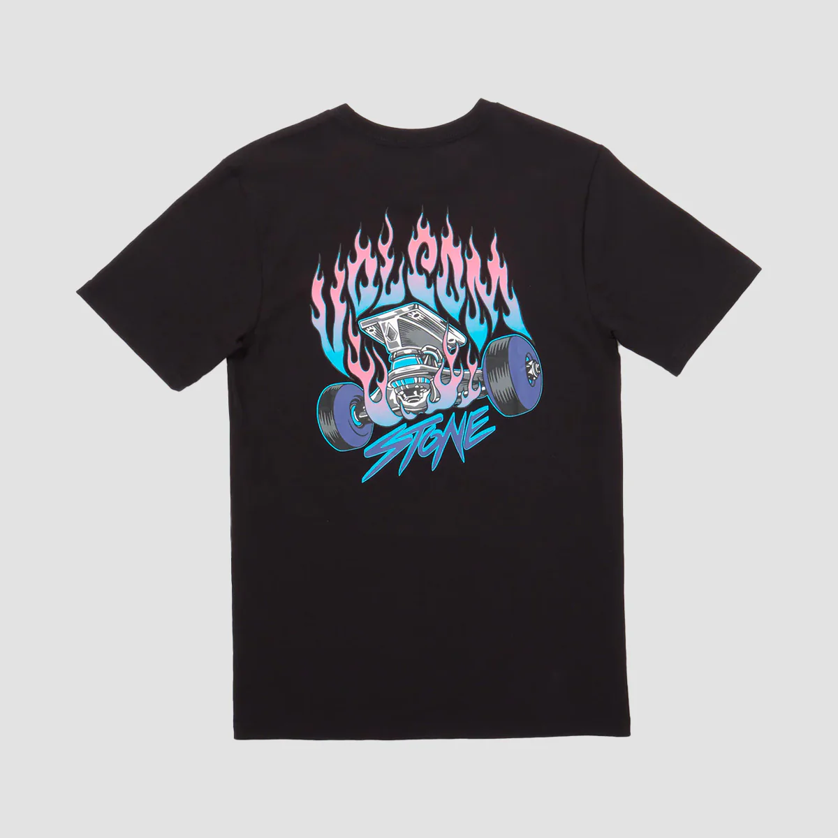 Volcom Trux T-Shirt Black - Kids - Image 2