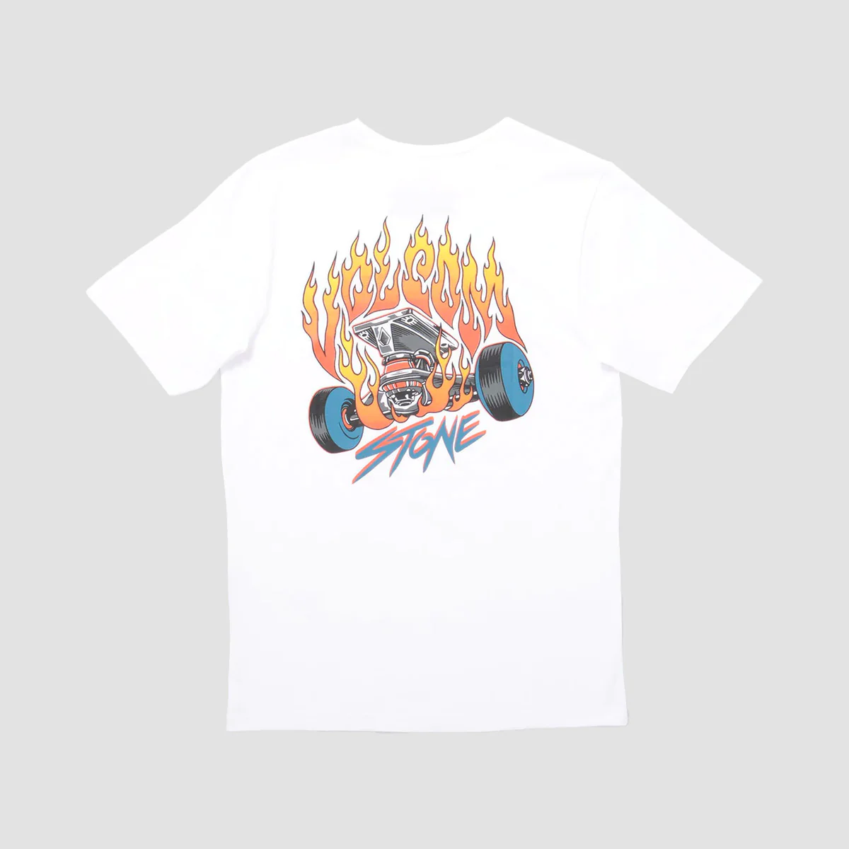 Volcom Trux T-Shirt White - Kids - Image 2