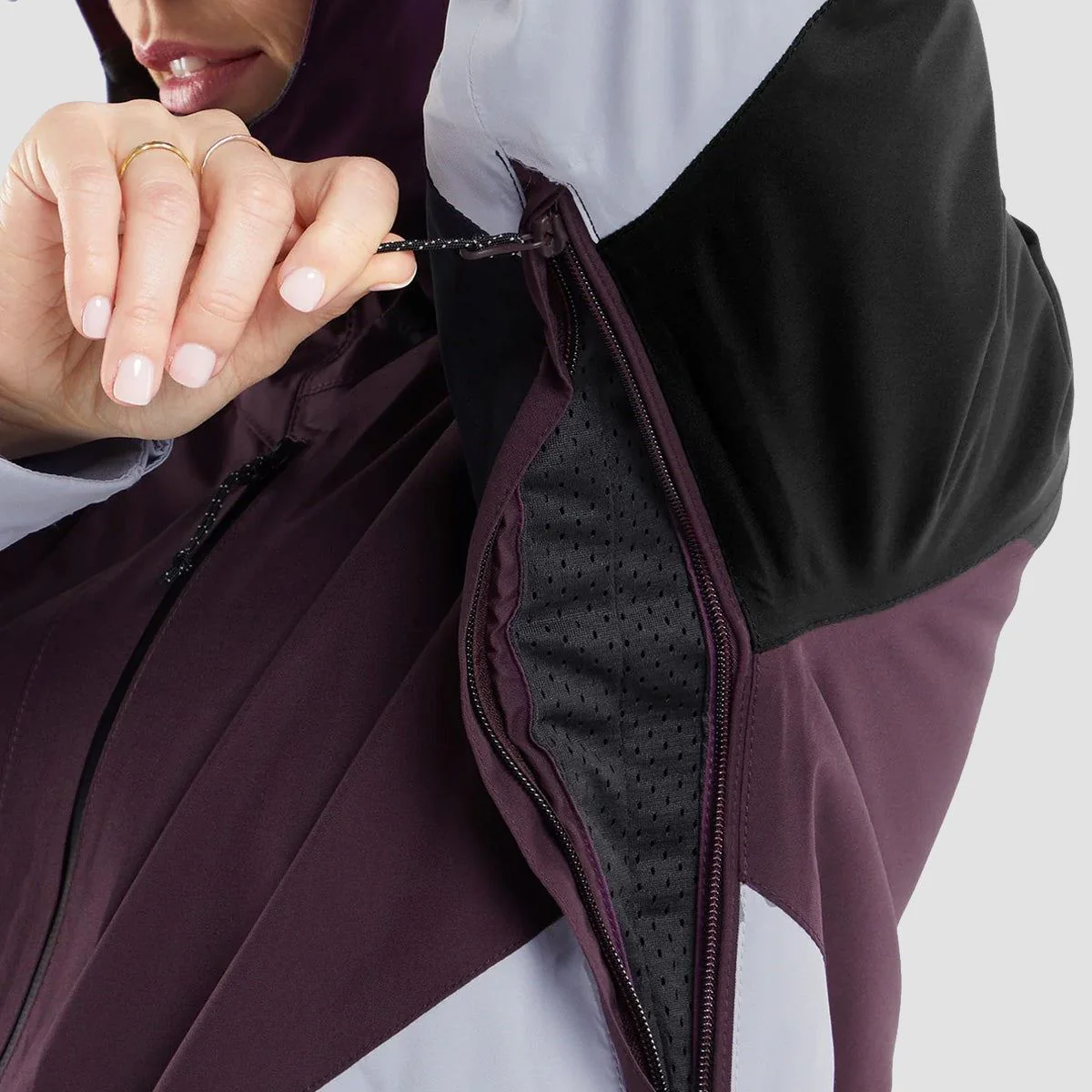 Volcom V.Co Aris Ins Gore-Tex Snow Jacket Blackberry - Womens - Image 5