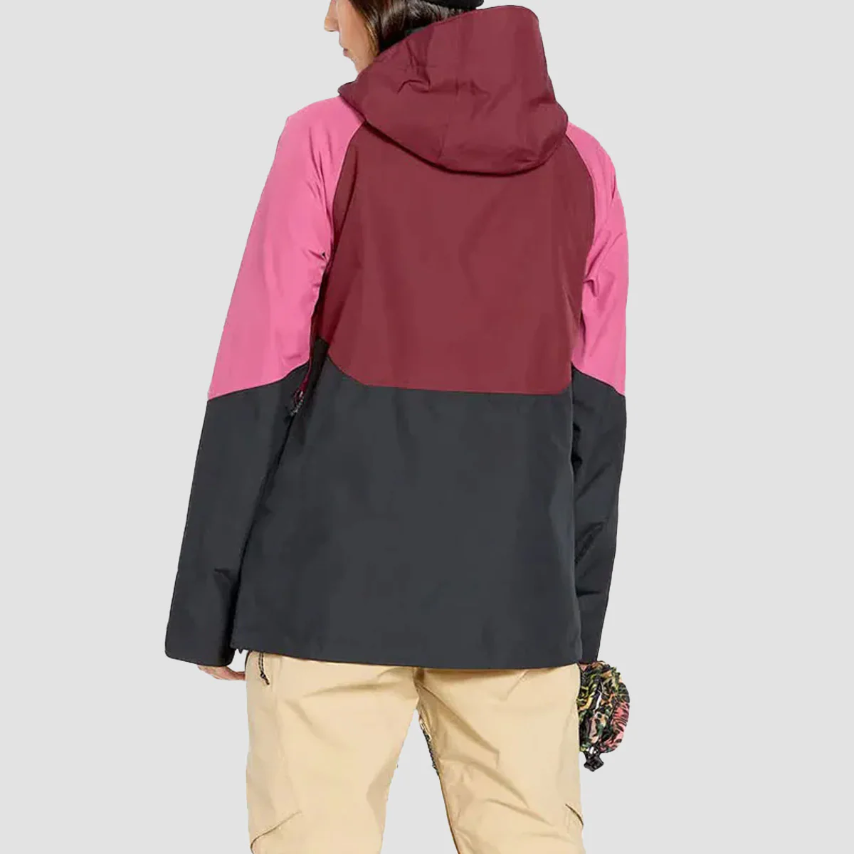 Volcom V.Co Aris Ins Gore-Tex Snow Jacket Burgundy - Womens - Image 2