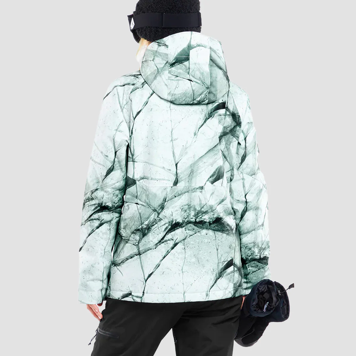 Volcom V.Co Aris Ins Gore-Tex Snow Jacket White Ice - Womens - Image 2