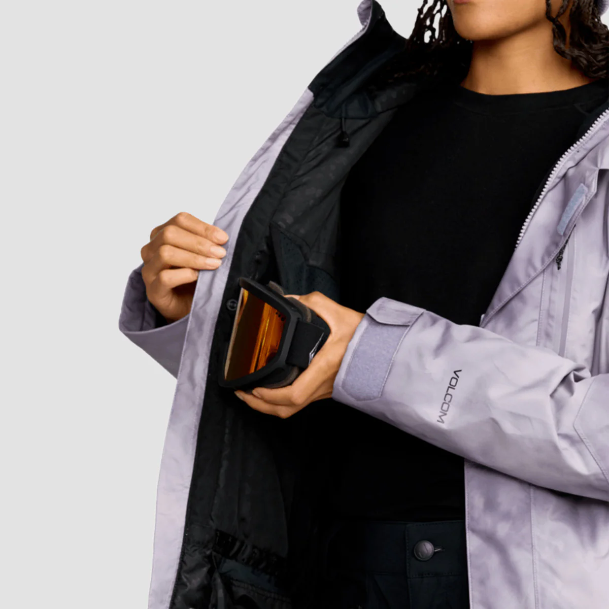 Volcom V.Co Eras Ins Gore-Tex Snow Jacket Lavender Aura - Womens - Image 4