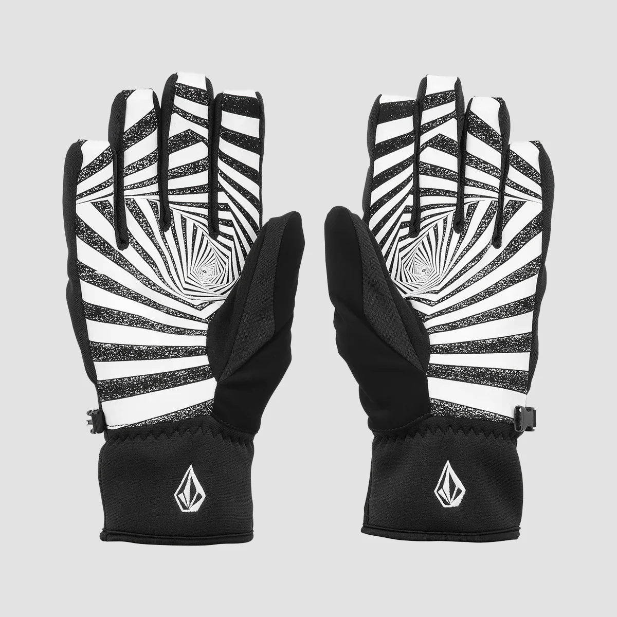Volcom V.Co Nyle Snow Gloves Black - Image 2