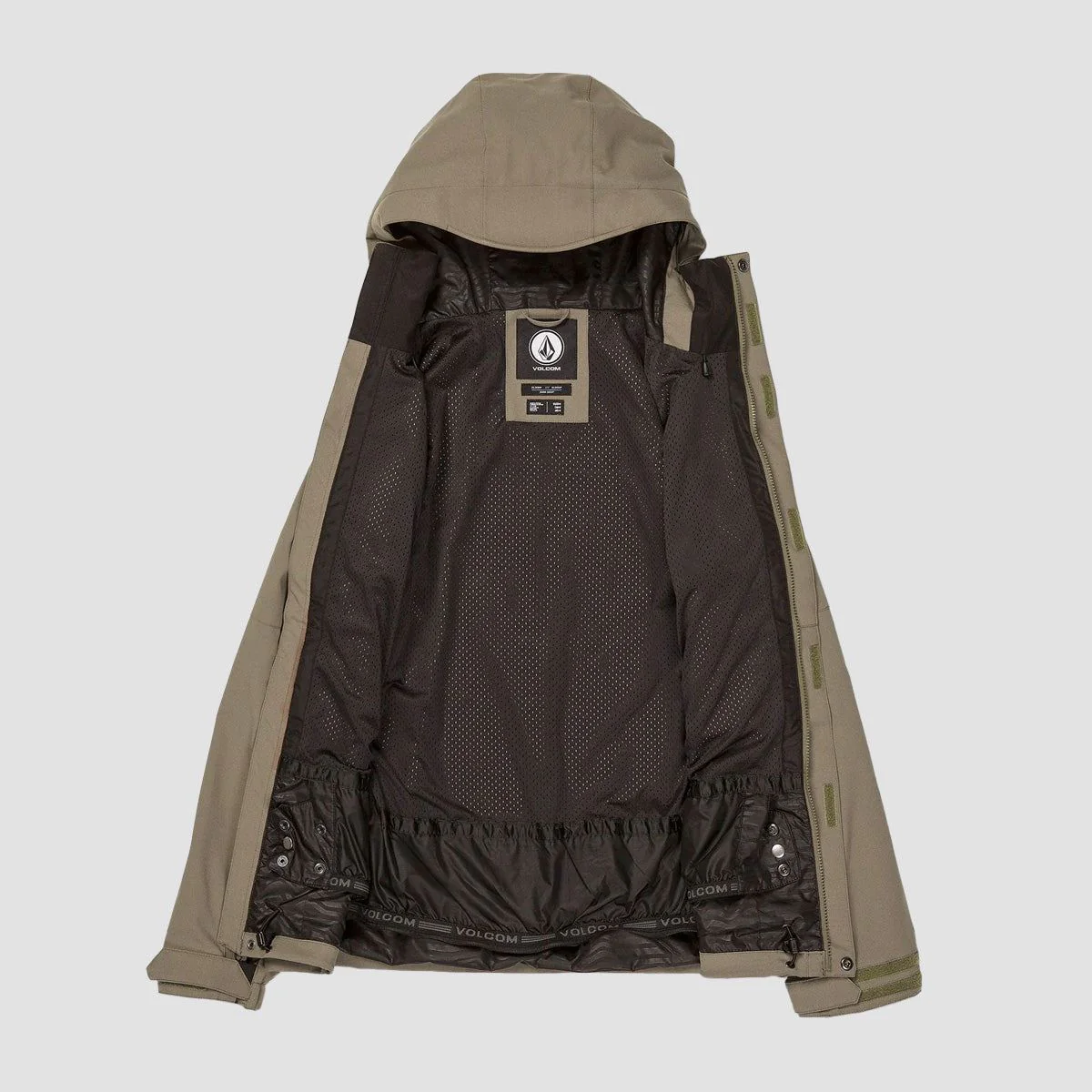 Volcom V.Co Op Ins Snow Jacket Teak - Image 3