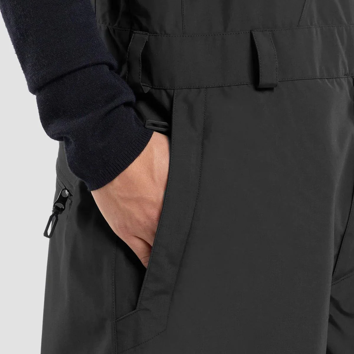 Volcom V.Co Sparta Bib Overall Snow Pants Black - Image 3