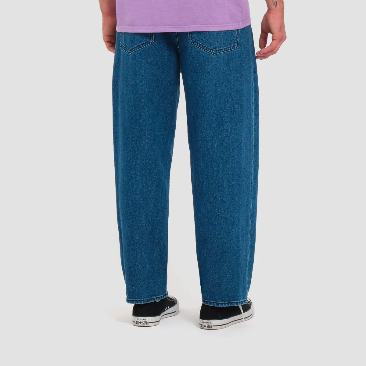 Volcom V Ent Noa Deane Loose Fit Jeans Laguna Blue - Image 3