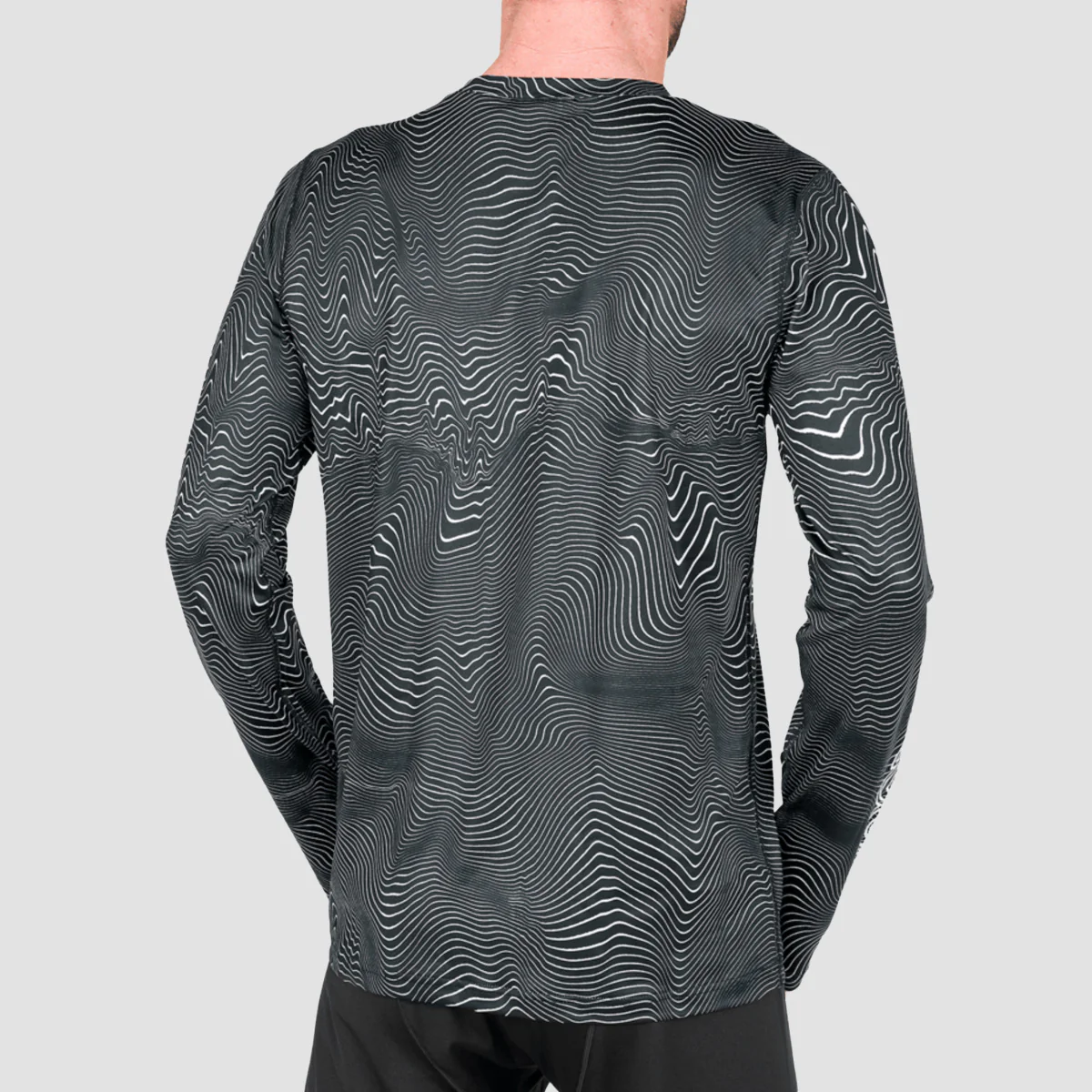 Volcom V-Science Base Layer Top Black Print - Image 2