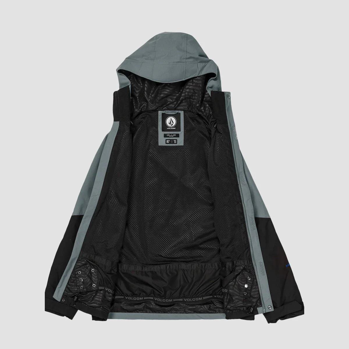 Volcom Vcolp Ins Snow Jacket Dark Grey - Image 3