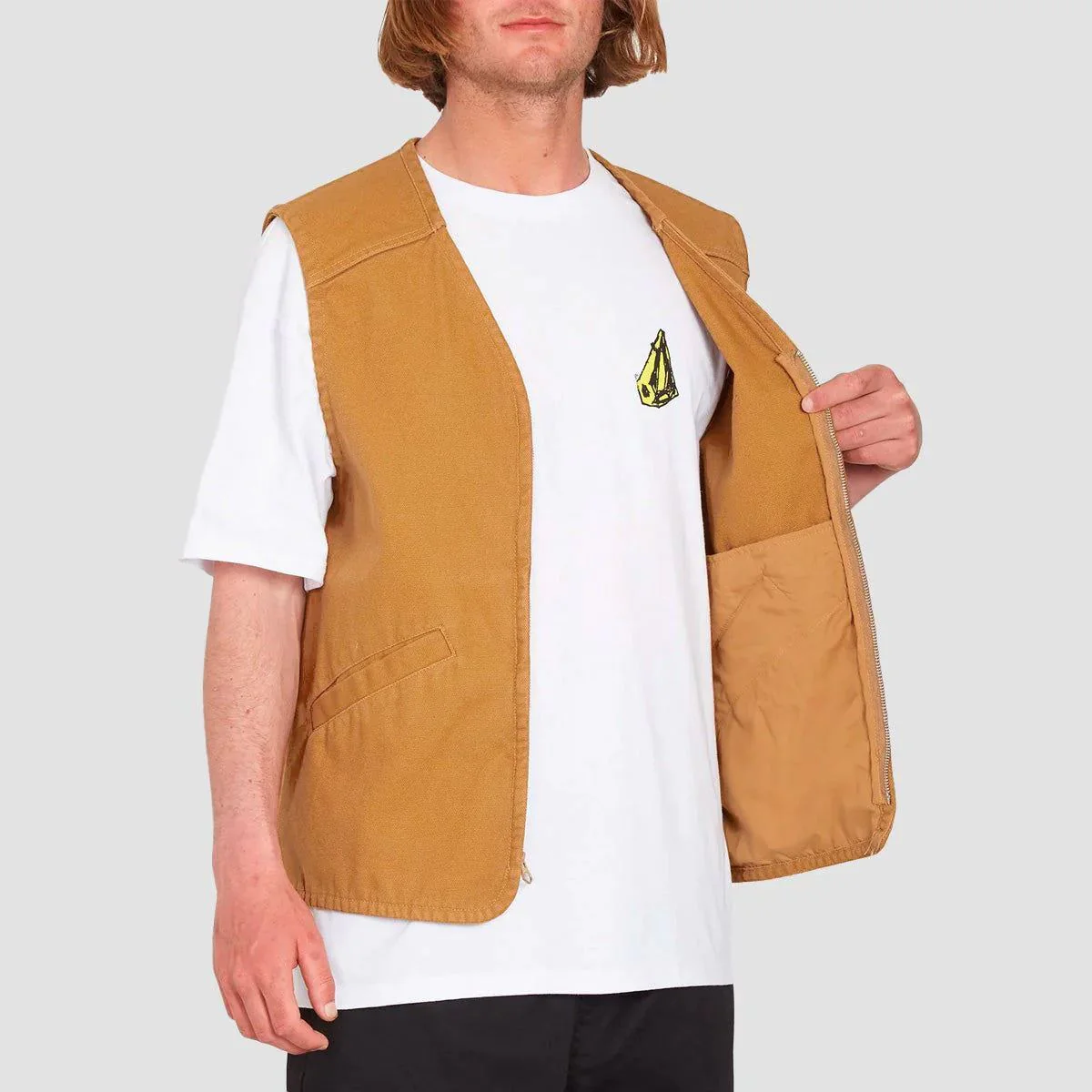 Volcom Vester Mind Invasion Vest Rubber - Image 4