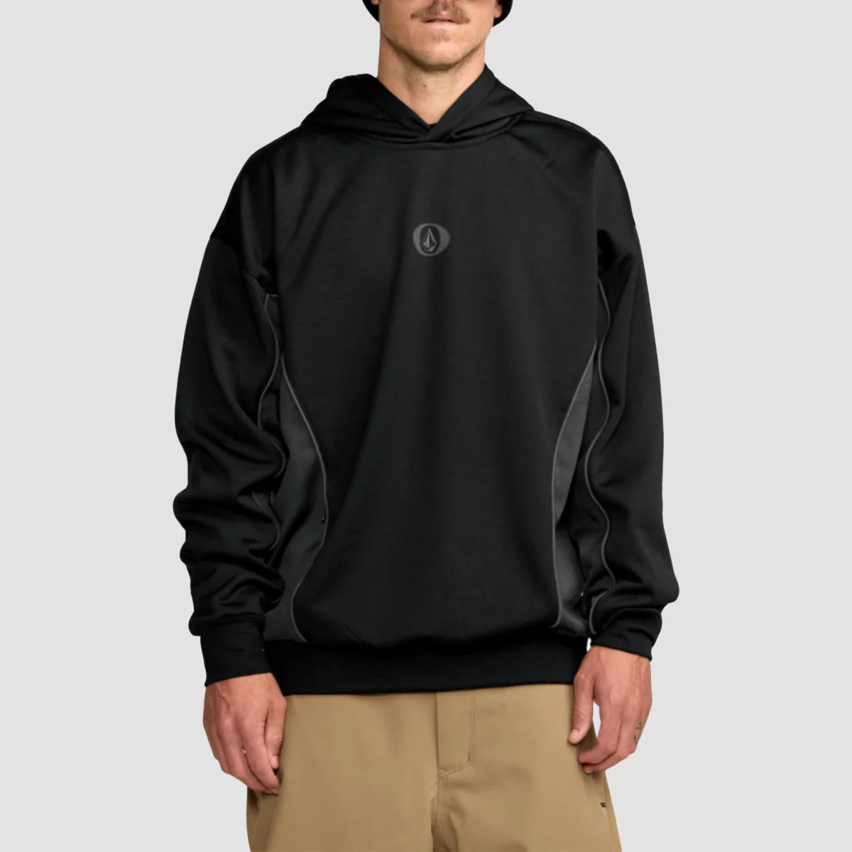 Volcom Vital Hydro Snow Pullover Hoodie Black