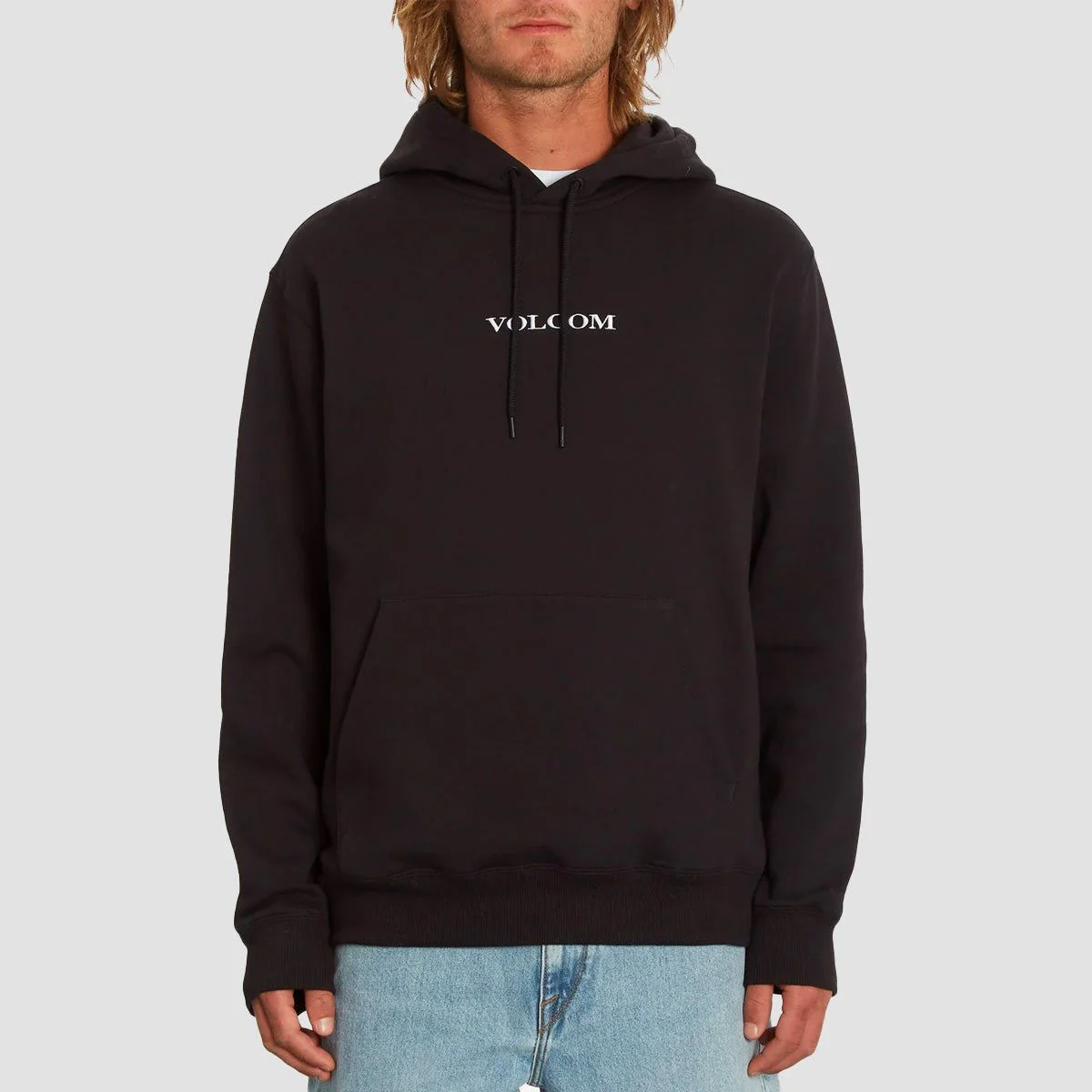 Volcom Stone Pullover Hoodie Black